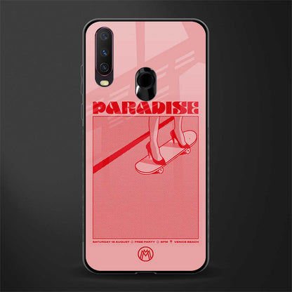 paradise glass case for vivo y15 image