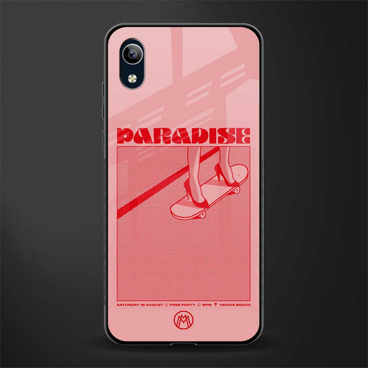 paradise glass case for vivo y90 image