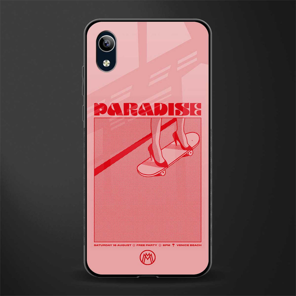 paradise glass case for vivo y91i image