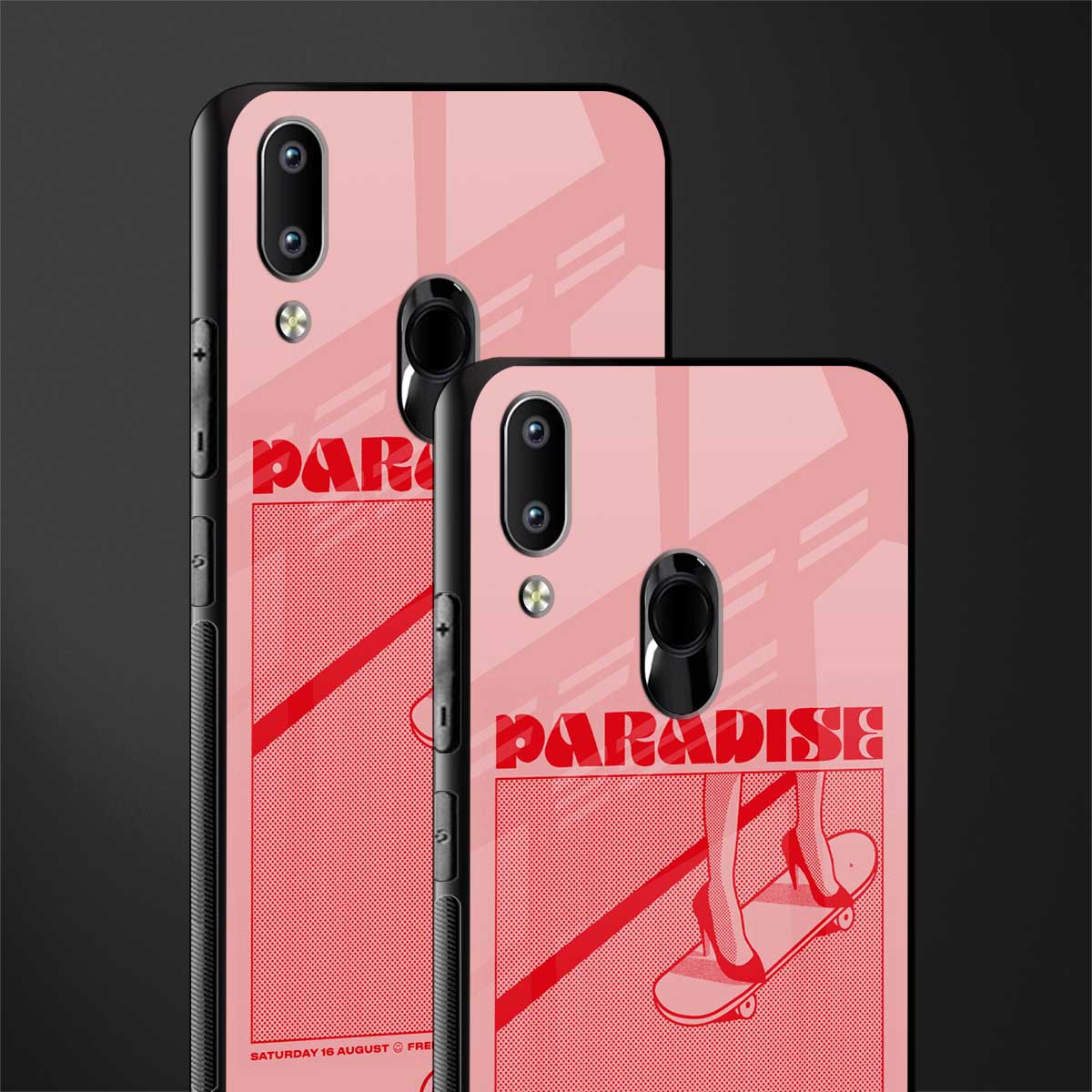 paradise glass case for vivo y95 image-2