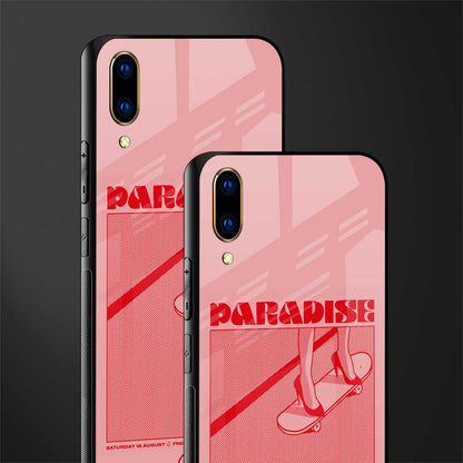 paradise glass case for vivo v11 pro image-2