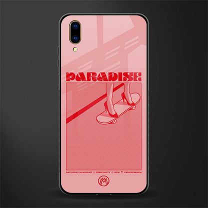 paradise glass case for vivo v11 pro image