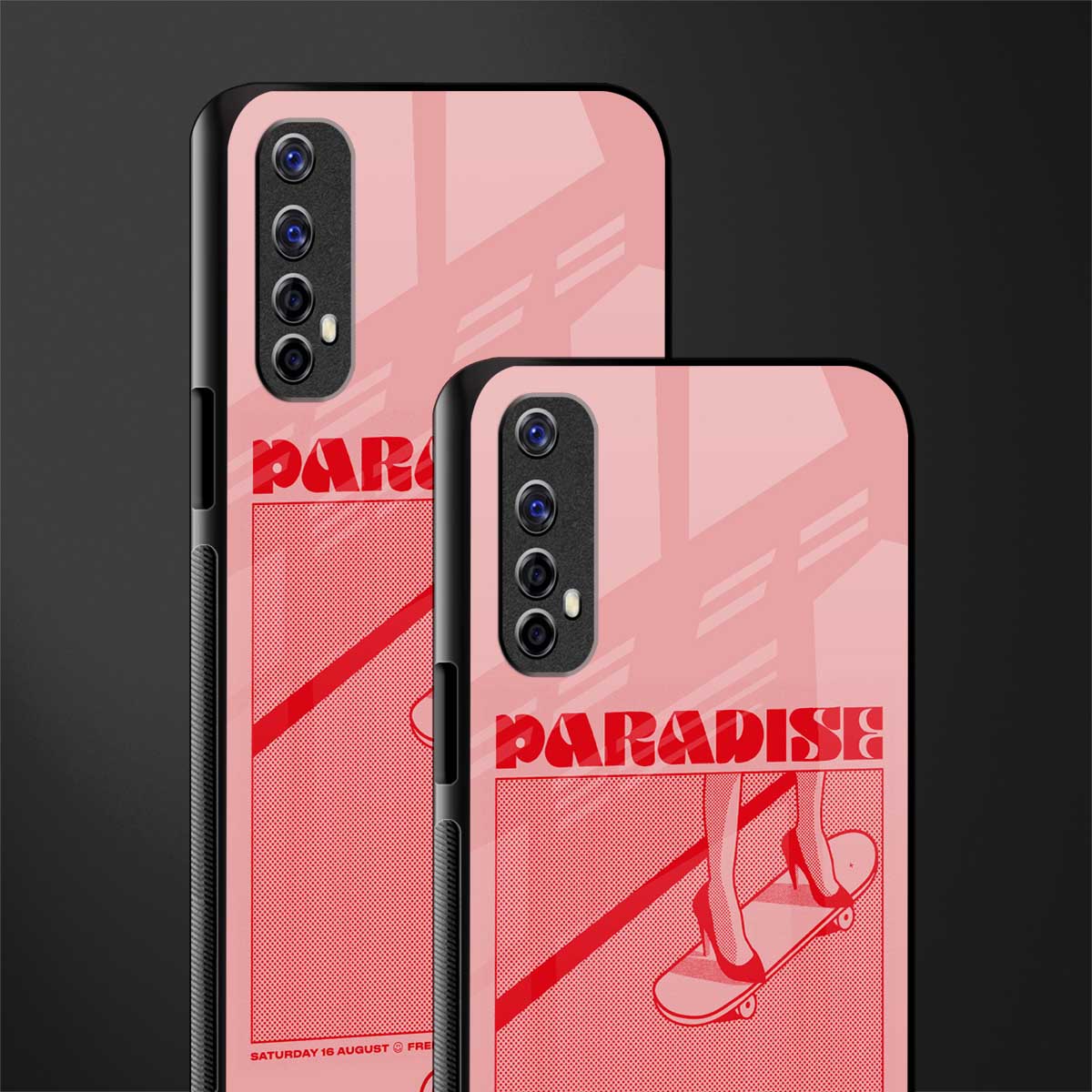 paradise glass case for realme 7 image-2