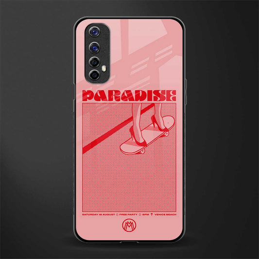 paradise glass case for realme 7 image