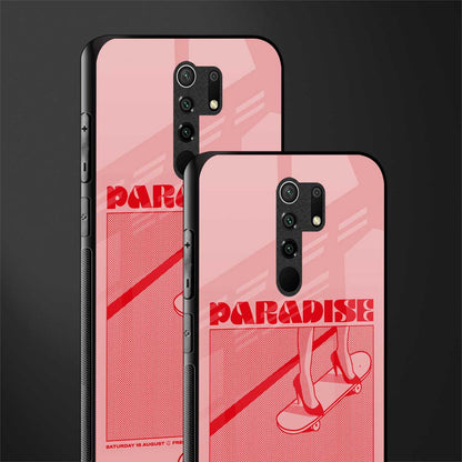 paradise glass case for poco m2 reloaded image-2
