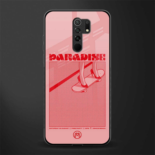 paradise glass case for poco m2 reloaded image