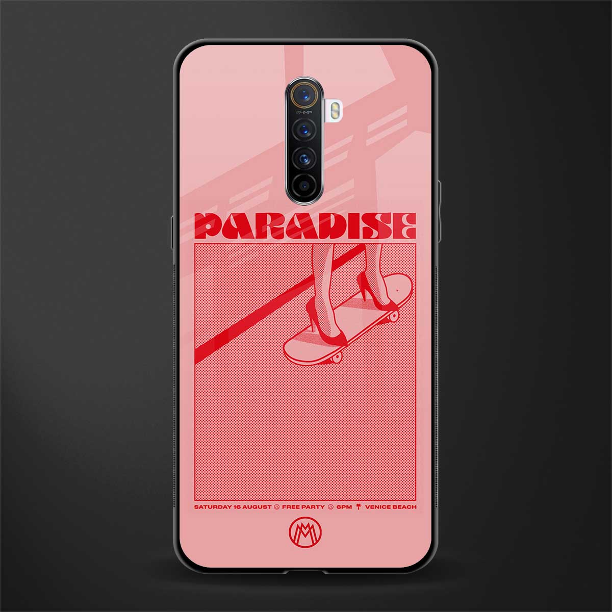 paradise glass case for realme x2 pro image