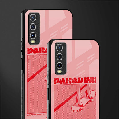 paradise glass case for vivo y12g image-2