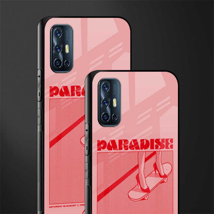 paradise glass case for vivo v17 image-2