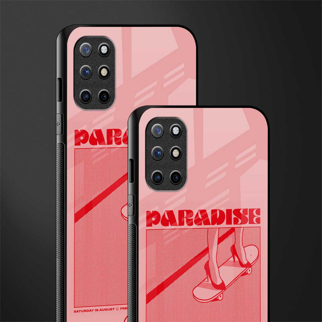 paradise glass case for oneplus 8t image-2