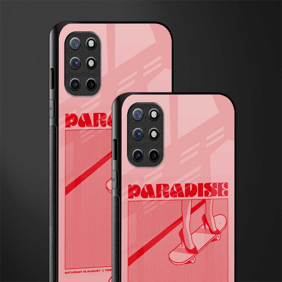 paradise glass case for oneplus 8t image-2