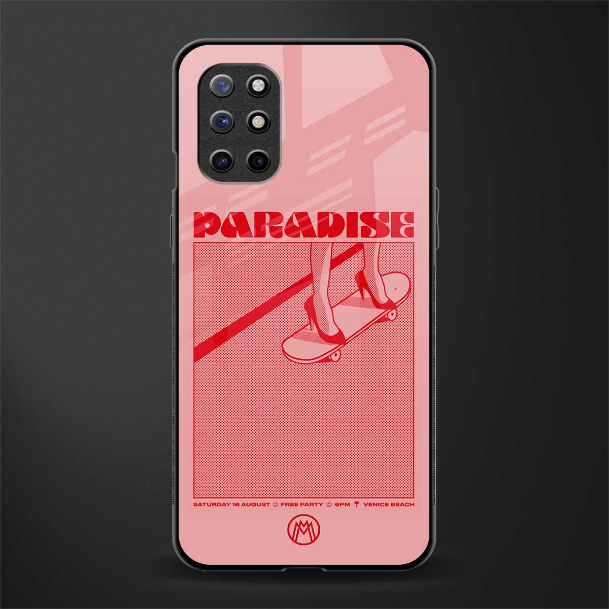 paradise glass case for oneplus 8t image