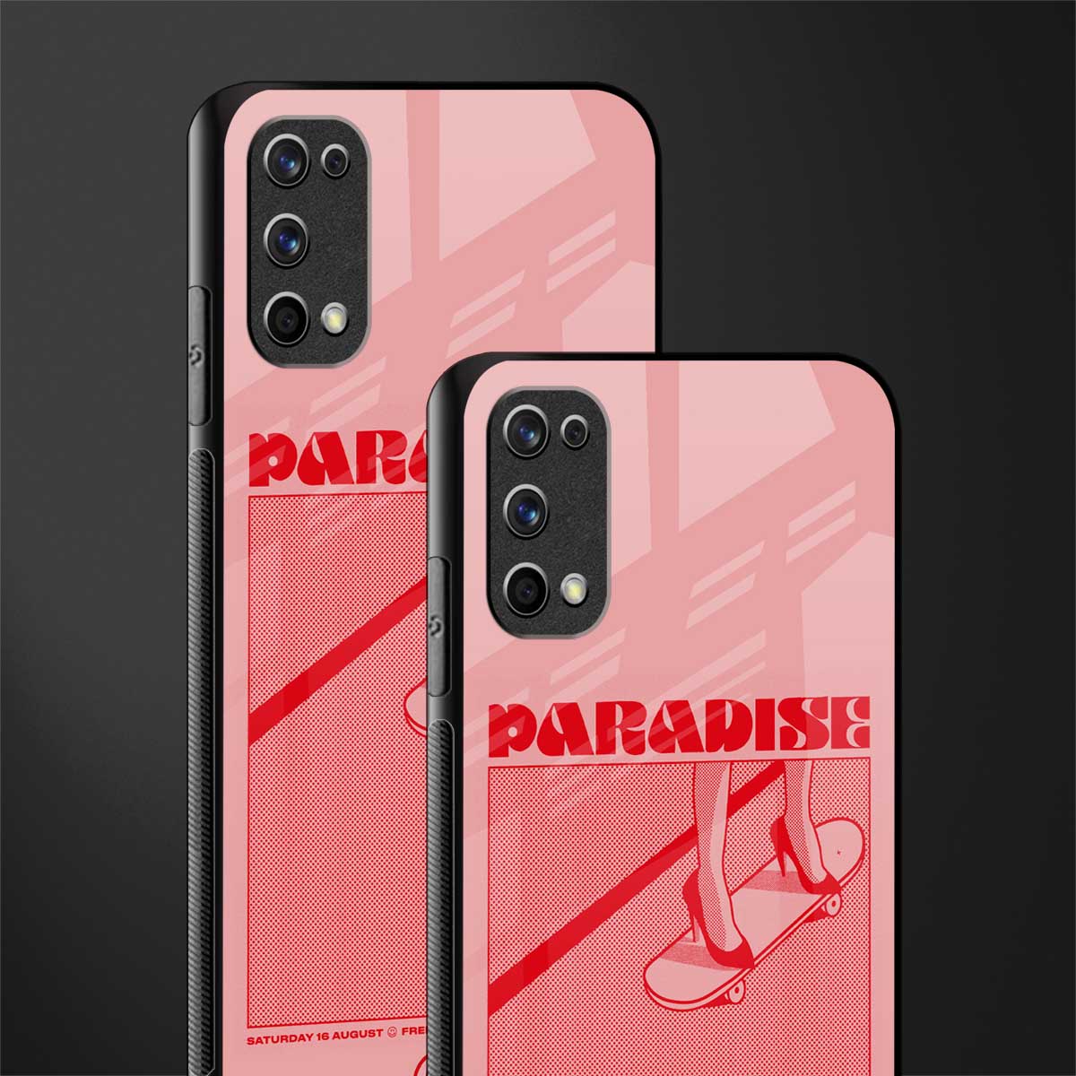 paradise glass case for realme 7 pro image-2