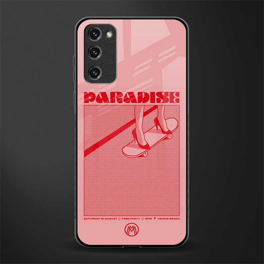 paradise glass case for samsung galaxy s20 fe image