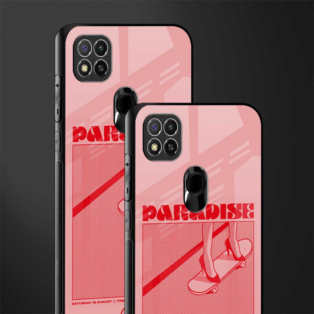 paradise glass case for redmi 9 image-2