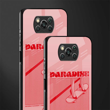 paradise glass case for poco x3 image-2
