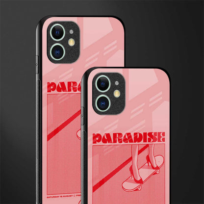 paradise glass case for iphone 11 image-2