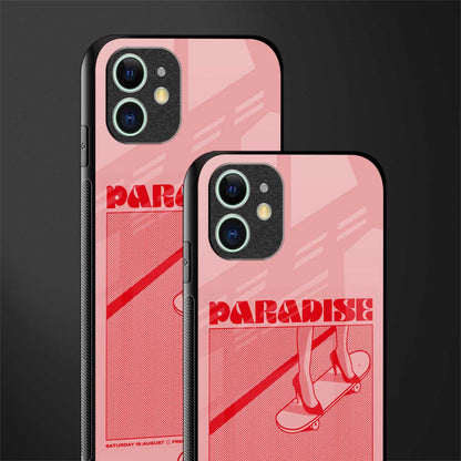 paradise glass case for iphone 12 mini image-2