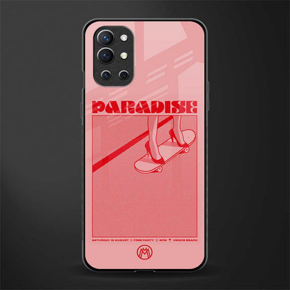 paradise glass case for oneplus 9r image