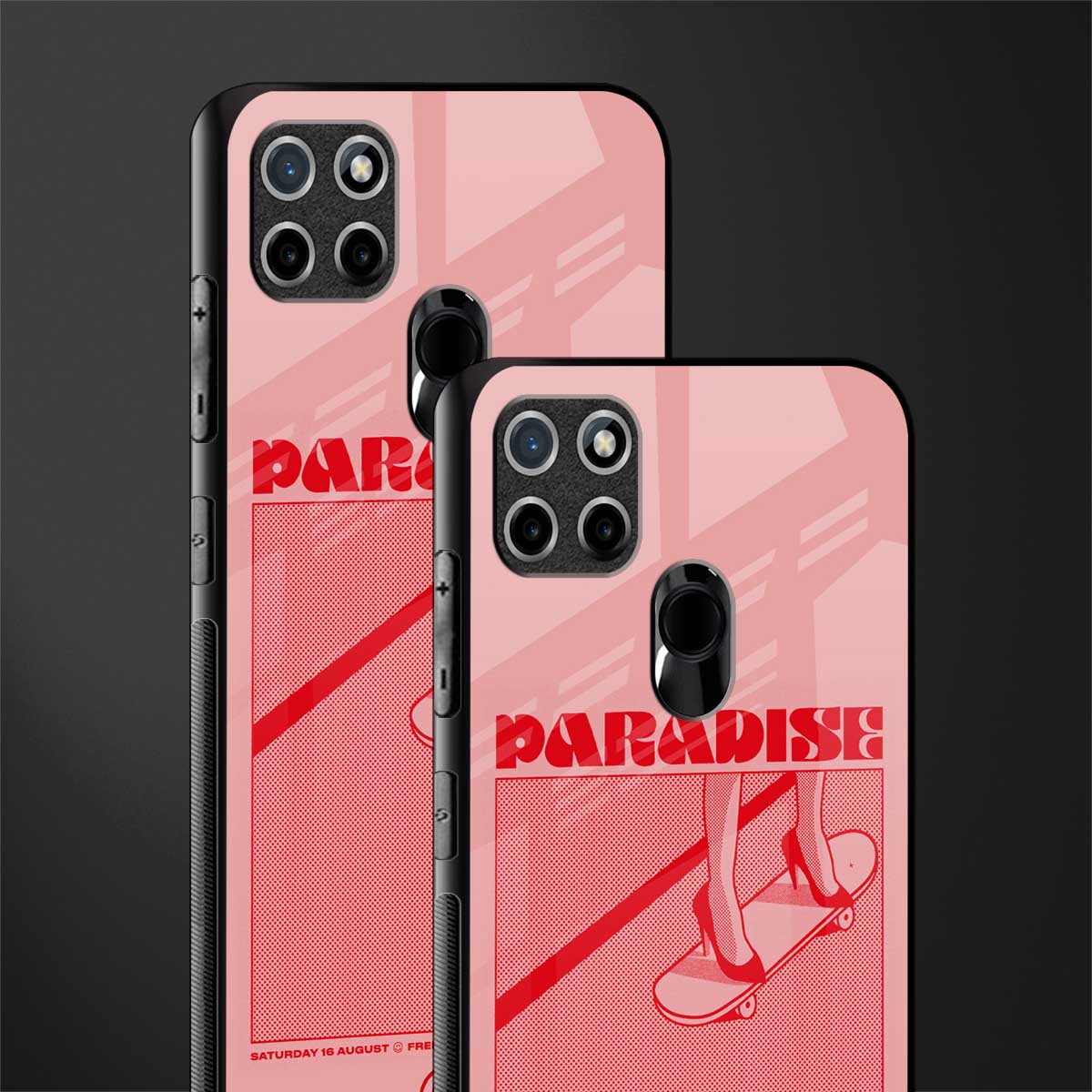 paradise glass case for realme c21y image-2