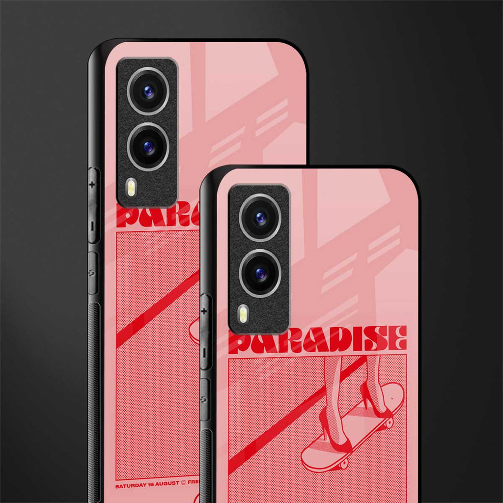 paradise glass case for vivo v21e 5g image-2