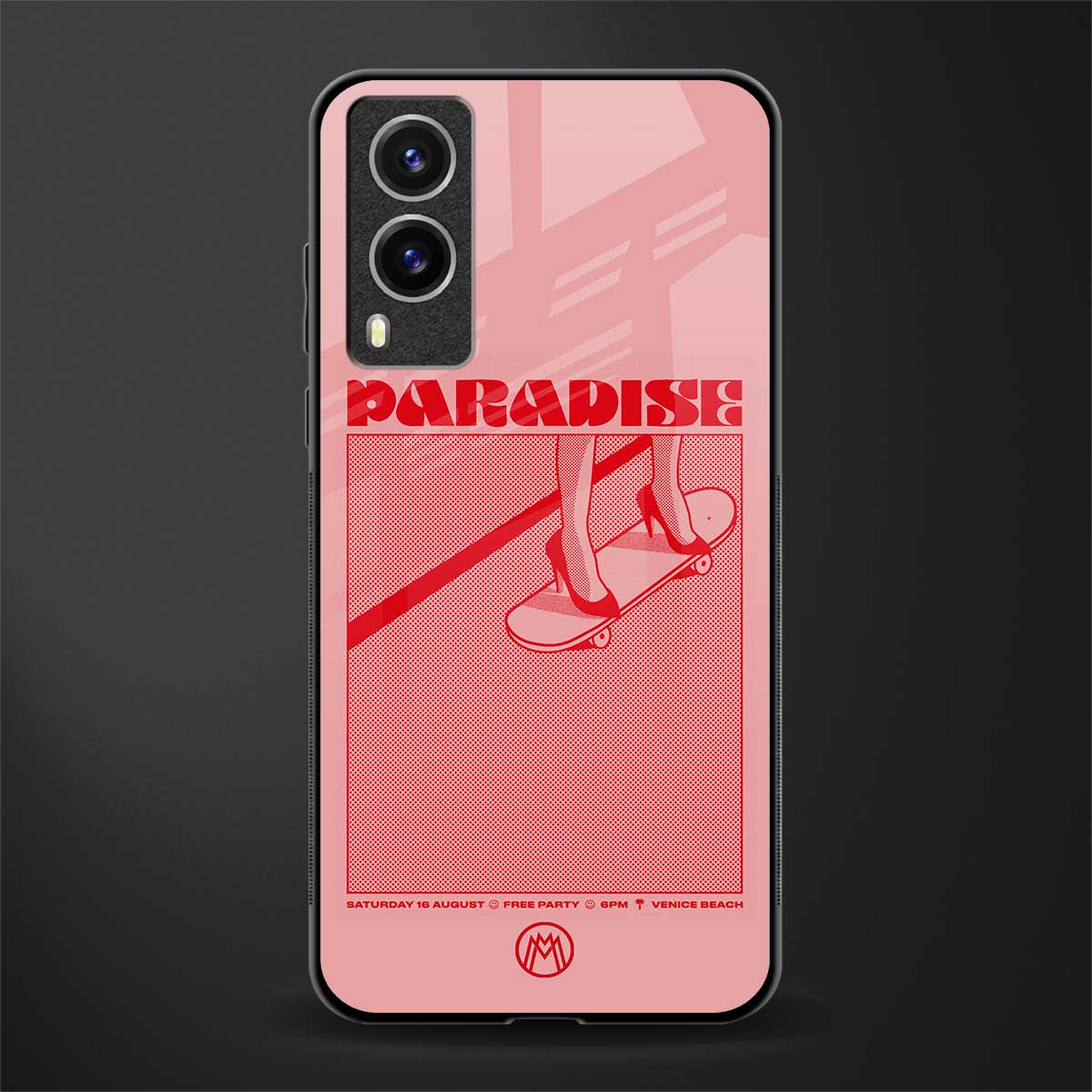 paradise glass case for vivo v21e 5g image