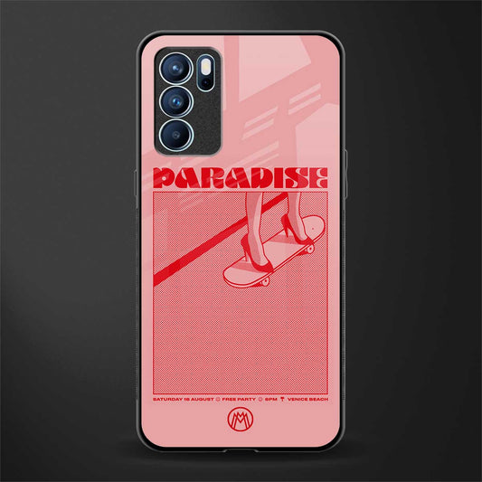 paradise glass case for oppo reno6 5g image