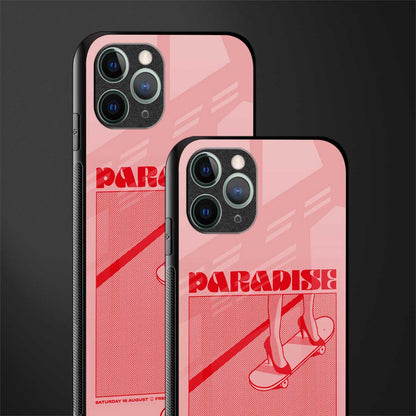 paradise glass case for iphone 11 pro image-2