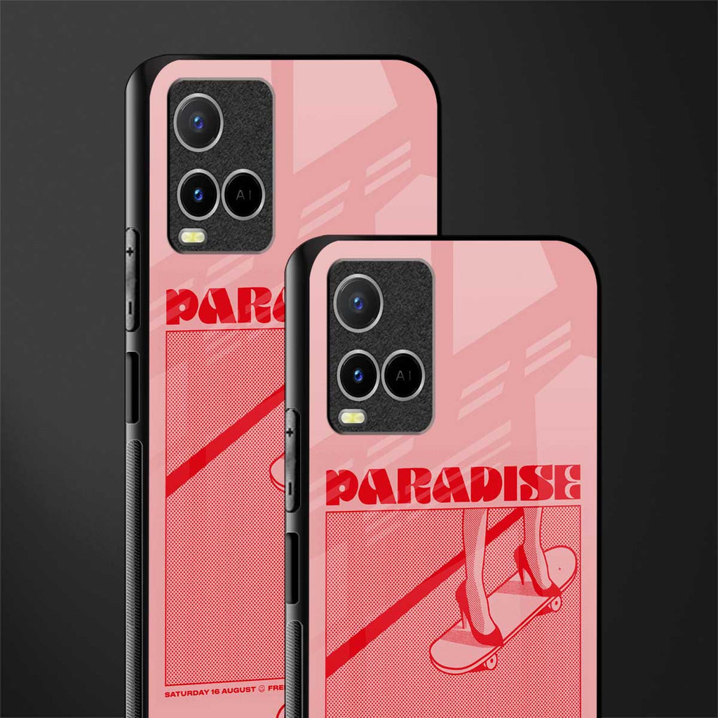paradise glass case for vivo y21s image-2