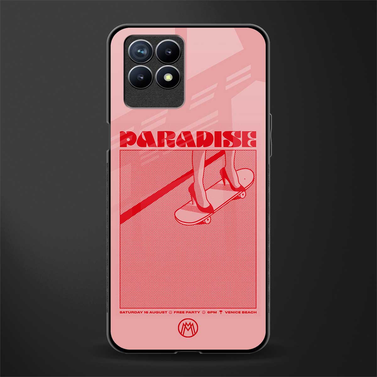 paradise glass case for realme narzo 50 image