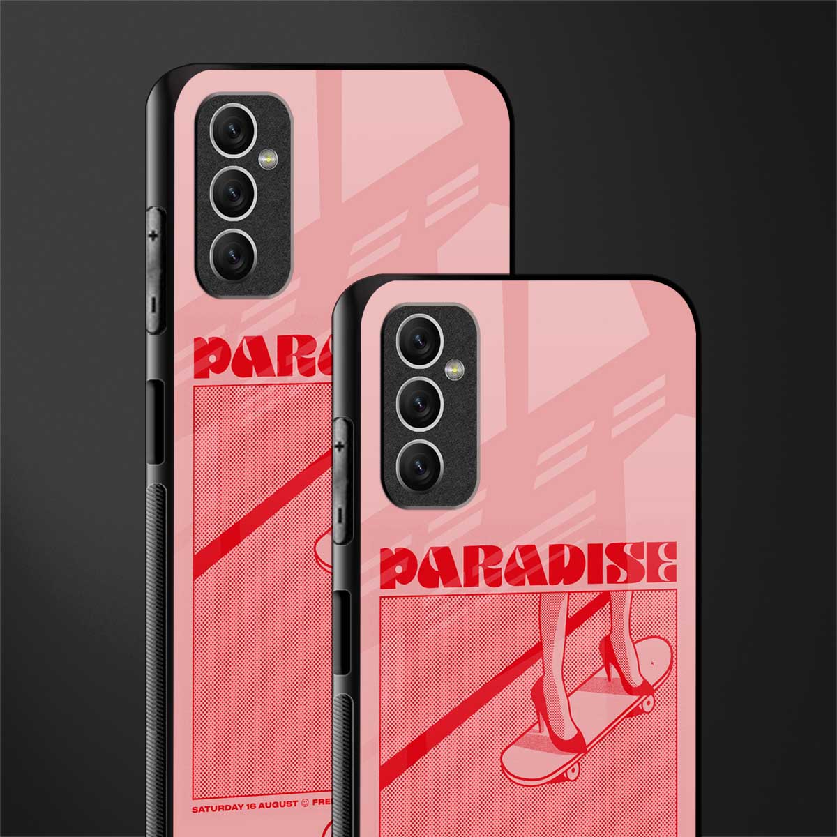 paradise glass case for samsung galaxy m52 5g image-2