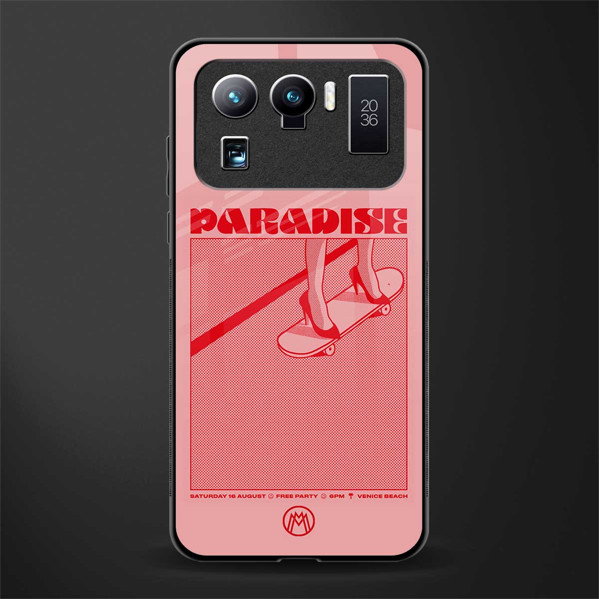 paradise glass case for mi 11 ultra 5g image