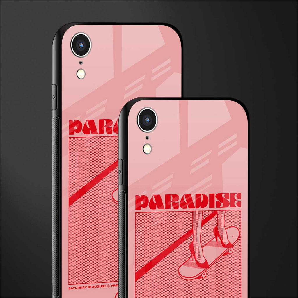 paradise glass case for iphone xr image-2