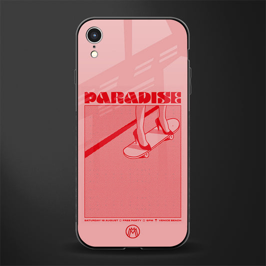 paradise glass case for iphone xr image