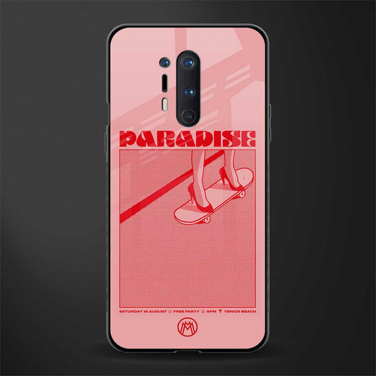 paradise glass case for oneplus 8 pro image
