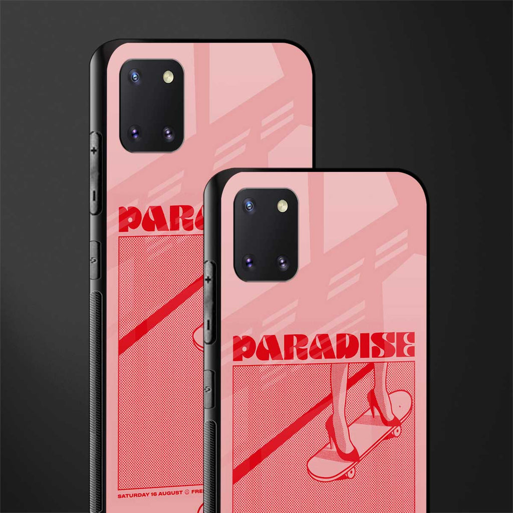 paradise glass case for samsung galaxy note 10 lite image-2