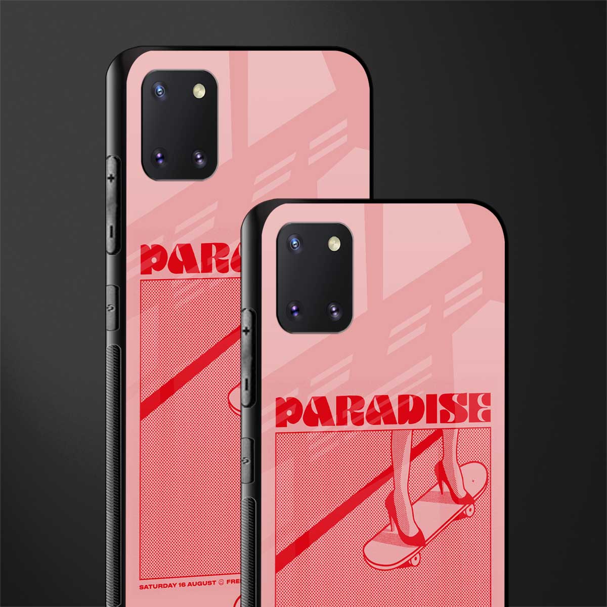 paradise glass case for samsung a81 image-2