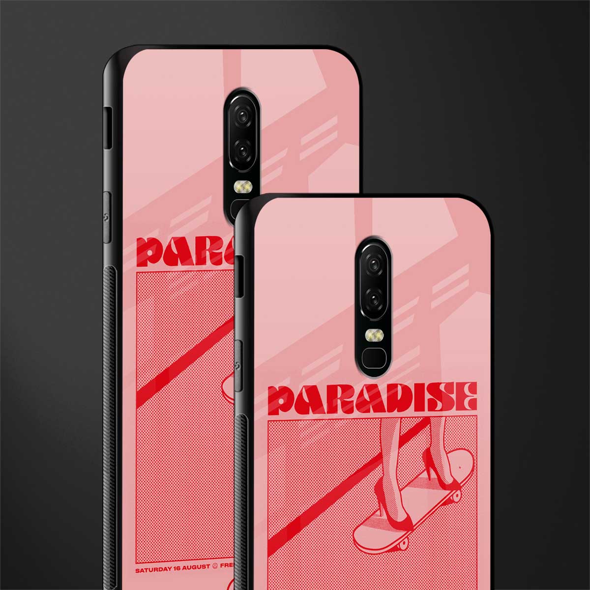 paradise glass case for oneplus 6 image-2