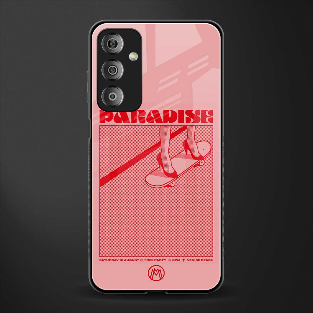 paradise back phone cover | glass case for samsung galaxy f23 5g