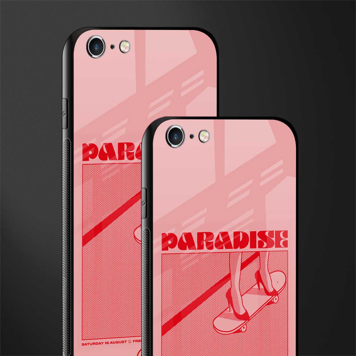 paradise glass case for iphone 6 image-2