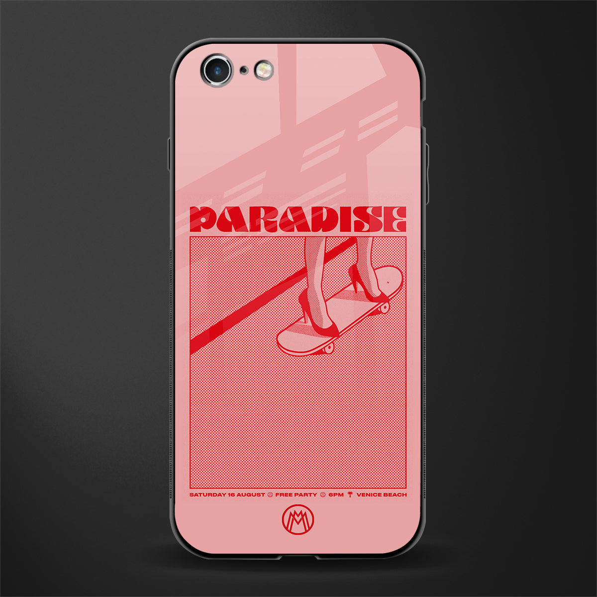 paradise glass case for iphone 6 plus image