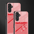 paradise back phone cover | glass case for samsun galaxy a24 4g
