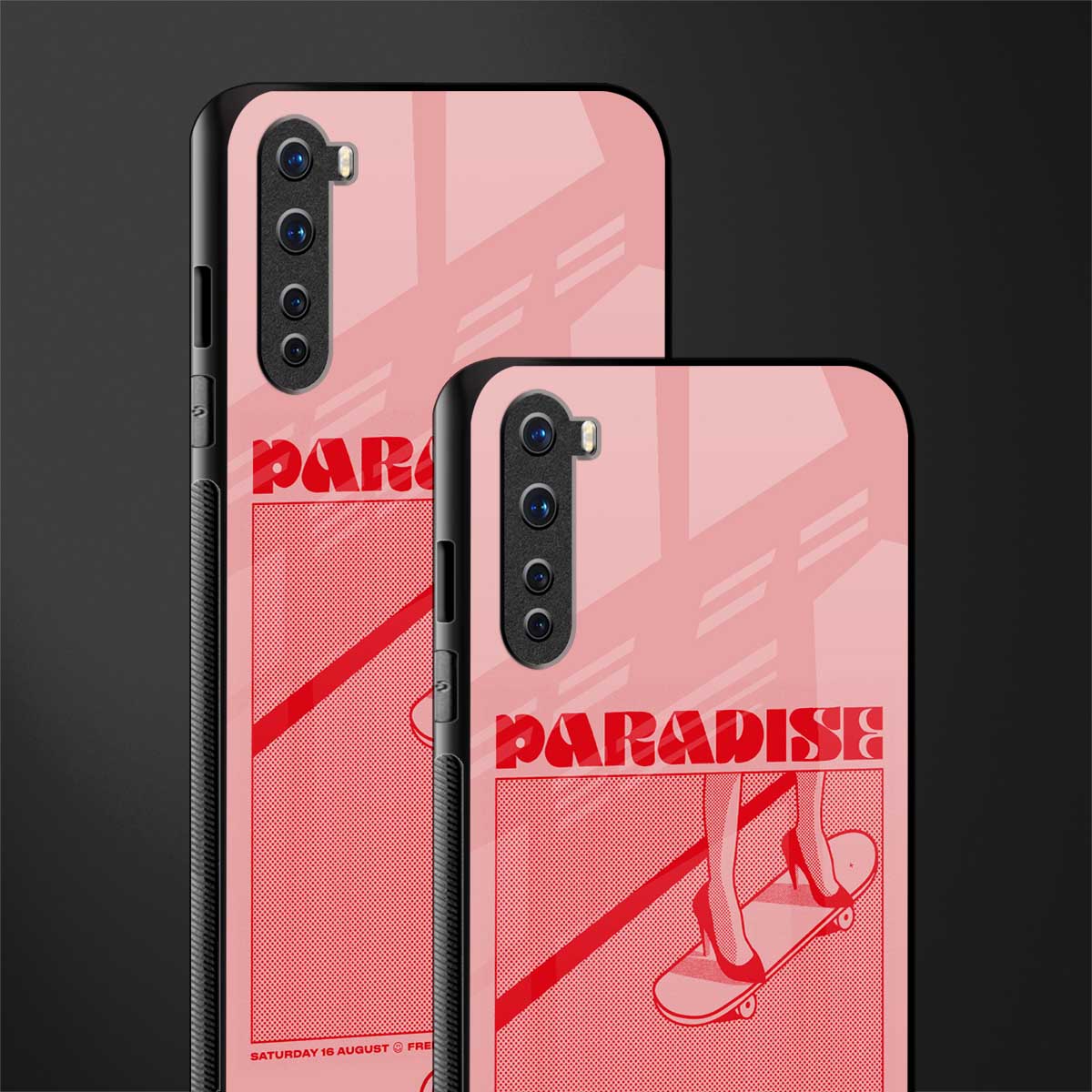 paradise glass case for oneplus nord ac2001 image-2