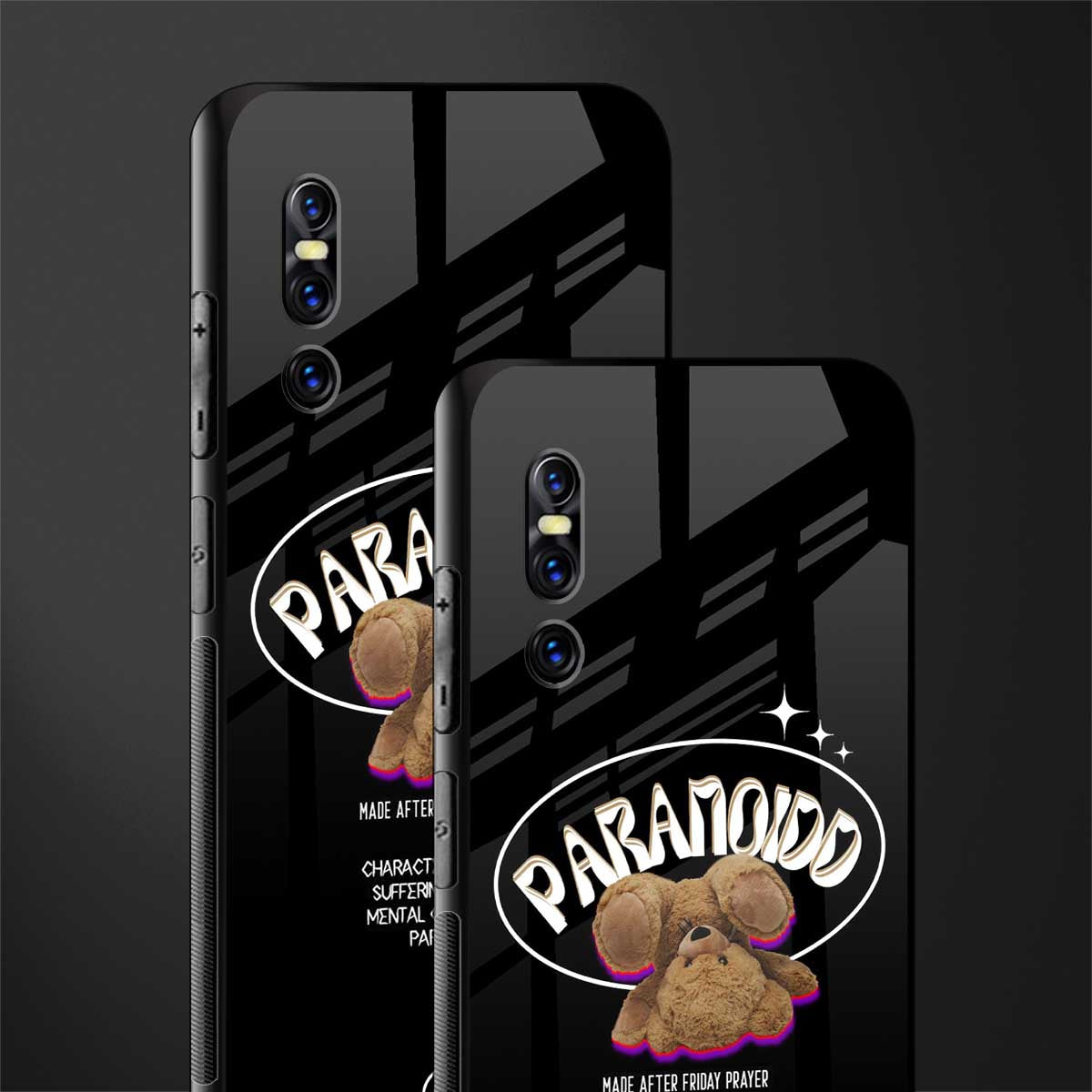 paranoid glass case for vivo v15 pro image-2