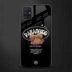 paranoid glass case for samsung galaxy a71 image