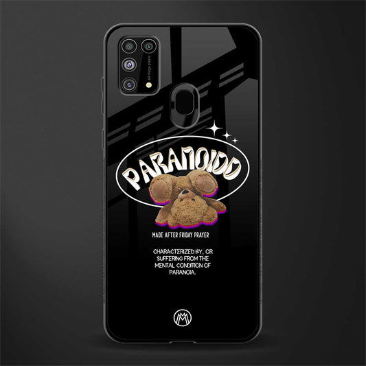 paranoid glass case for samsung galaxy m31 prime edition image