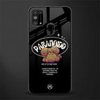 paranoid glass case for samsung galaxy f41 image