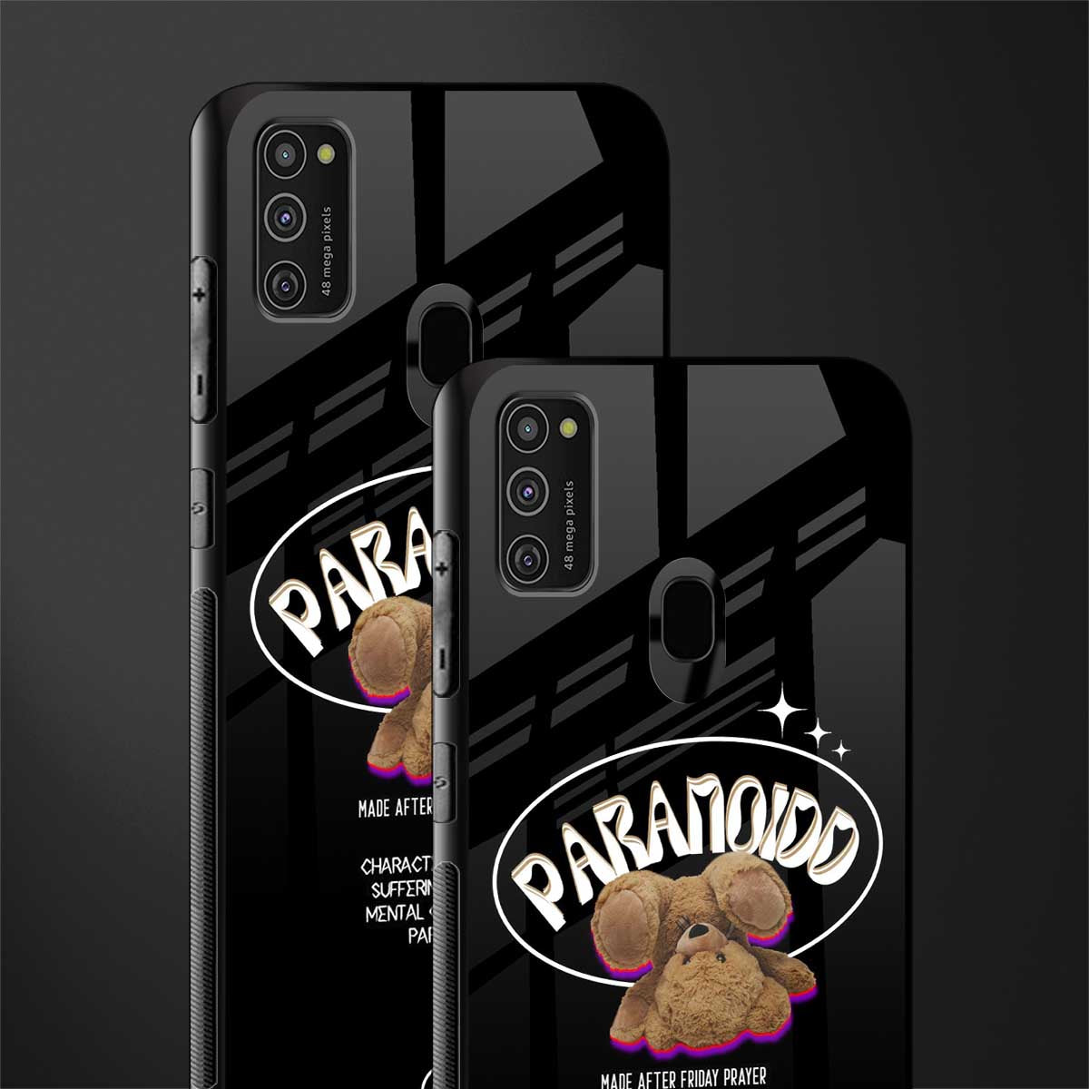 paranoid glass case for samsung galaxy m30s image-2