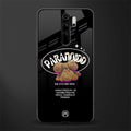 paranoid glass case for redmi note 8 pro image