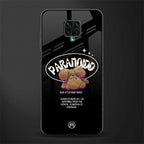 paranoid glass case for redmi note 9 pro image